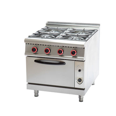 Portable Gas Range Kocher mit 4 Brenner Herd und multifunktionale Edelstahl-Ofen