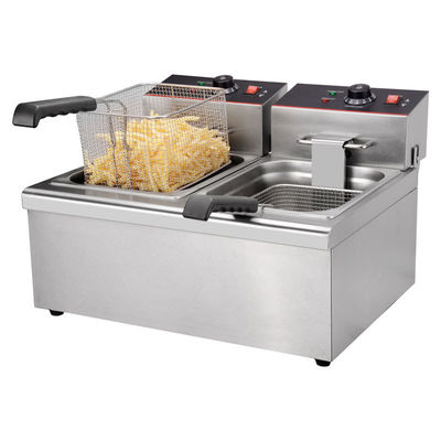 11 kg Restaurant-Elektro-Tiefbrater mit großer Kapazität und multifunktionalem Design