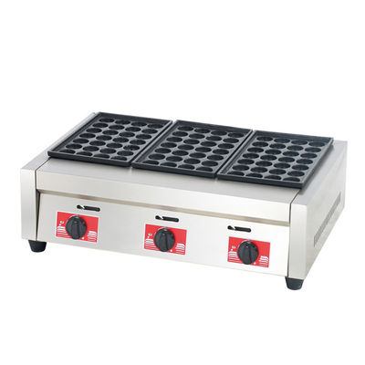 Elektrische Takoyaki-Hersteller aus Edelstahl für Snack-Ausrüstung