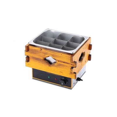 Oden-Maschine Kanto-Kochmaschine Elektro-Edelstahl für den Einzelhandel
