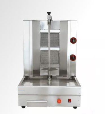 Gas-Typ LPG/NG Edelstahl Mittlerer Osten Bbq Grill Shawarma Herstellungsmaschine am Outlet