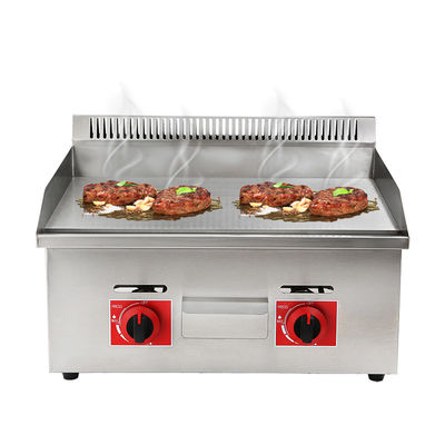 730*550*340mm Nichtklebende kommerzielle Bbq Gasgrill für Restaurant Küche