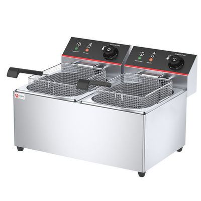 6L 6L Doppeltank-Elektrische Tiefbrenner mit 5000w Leistung und benutzerfreundlichem Design