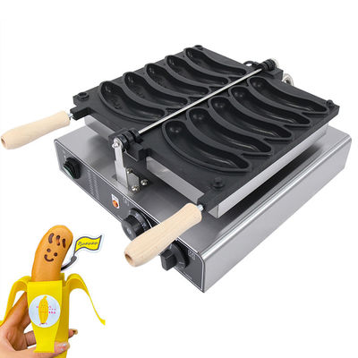 10.4 KG Mini Waffelfabrik mit Bananenform für einfache Snacks