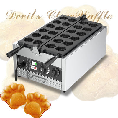 3000W Bärenpfoten Muffin Backmaschine mit Katzenpfotenform Spannung 220v Cartoon Waffle