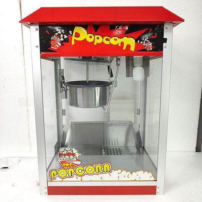 Rote industrielle Popcorn-Maschine für Kino Elektrische Popcorn-Maschine