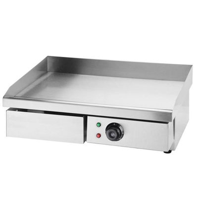 Gewerbliche elektrische Grillmaschine aus Edelstahl mit austauschbaren Waffelplatten