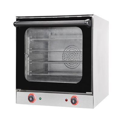 Konvektionsofen 4 Tray aus Edelstahl für das gewerbliche Backen in 600x560x560mm Größe