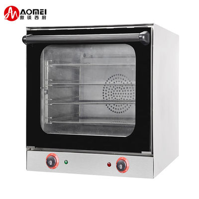 Konvektionsofen 4 Tray aus Edelstahl für das gewerbliche Backen in 600x560x560mm Größe