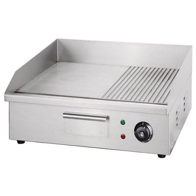 Elektro-Innengrill mit halbgerollter Kochplatte 550x425x225mm Haushaltsprodukt