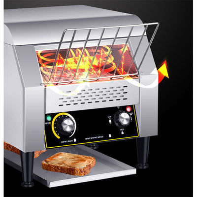 2200W Leistung Elektrischer Brotroster für Restaurant Frühstück 2 Scheiben N/W 14Kg