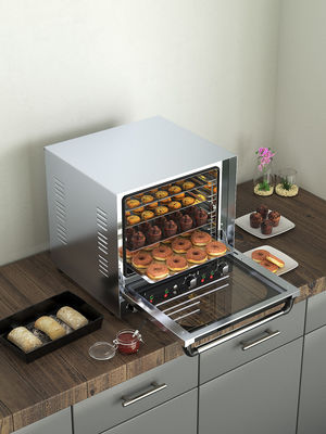 Anpassbares Dampf-Element Elektrische Konvektionsofen 690x635x500mm für kommerzielle