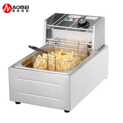 Lebensmittelgeschäft Industrieelektrische Öl-Tiefbraten-Maschine Frittiermaschine für Pommes