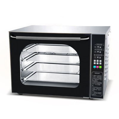 Edelstahl-Digitalglas-Konvektionsofen für die Bäckerei-Brotproduktion