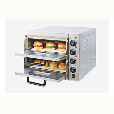 Elektrischer/kommerzieller Pizzaofen mit Stein und mechanischer Timersteuerung