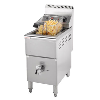 Edelstahl-KFC-Gas-Druckbrenner mit 17 Liter Kapazität und Twist-Potato-Funktion