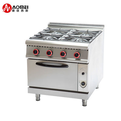 Portable Gas Range Kocher mit 4 Brenner Herd und multifunktionale Edelstahl-Ofen