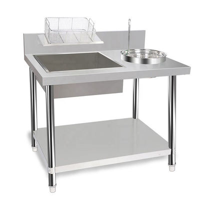 800/1000x700x800mm Gewerblicher Küchenbrottisch für schnelle und mühelose Verpackung