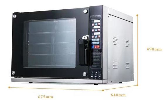 Hochkapazitäts 120L elektrischer Konvektionsofen YXD-8A mit Dampffunktion und Ländermärkte