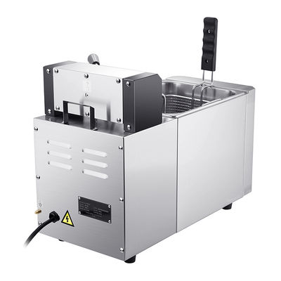 Hohe Sicherheitsstufe Edelstahl-Fryer mit automatischem Korbheben