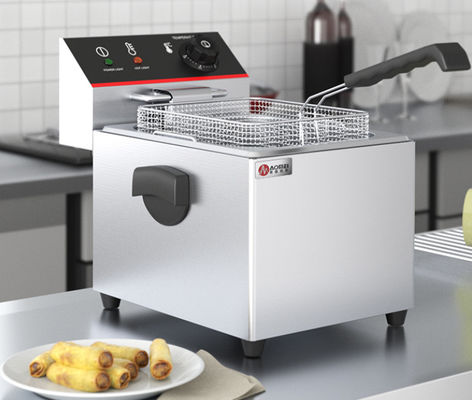 NO Private Schimmel Elektrische Frittierer für kommerzielle Fisch Kartoffel Plantain Chips Frittieren
