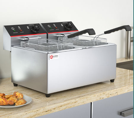 11L 11L elektrischer Tiefbrater mit Wärmeschutzfunktion und PTFE-Material