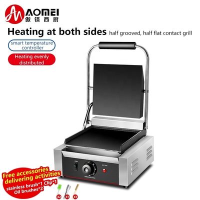 Elektrische Panini-Grill mit auswechselbaren Sandwichplatten