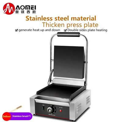 Elektrische Panini-Grill mit auswechselbaren Sandwichplatten