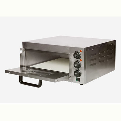Outlet Einzeldeck Edelstahl kommerzielle elektrische Bäckerei Pizzaofen 2023 Design