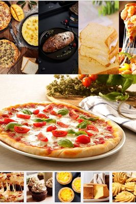 Outlet Einzeldeck Edelstahl kommerzielle elektrische Bäckerei Pizzaofen 2023 Design
