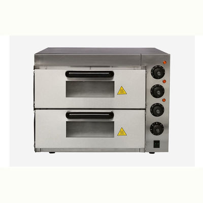 Elektrischer kommerzieller Pizzaofen mit Pizza Stein Temperatur 50-350°C Kapazität 30 KG