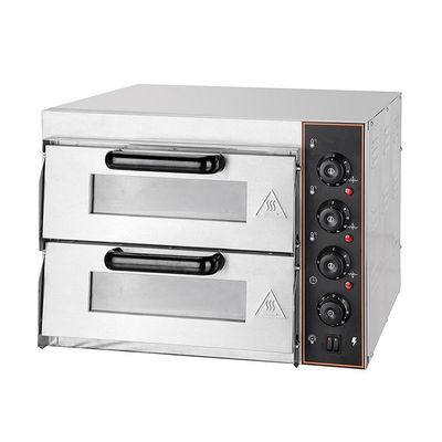 Elektrischer kommerzieller Pizzaofen mit Pizza Stein Temperatur 50-350°C Kapazität 30 KG