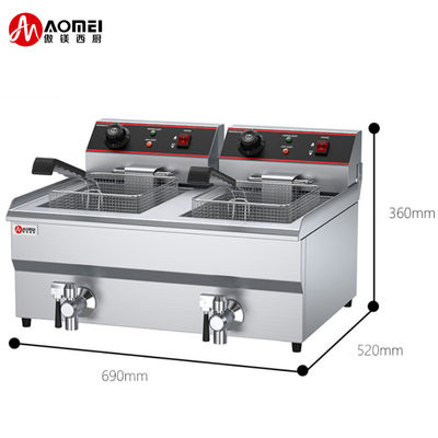 13L 13L Ölbrenner Profi 2 Tank 2 Korb Elektro Huhn Tiefbrenner für 2023