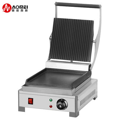 220V elektrischer Kontaktgrill mit Druckmasse 14kg