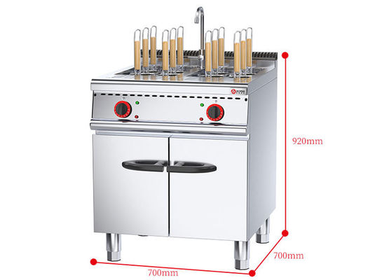 Elektrische Noodle-Kesselmaschine für die kommerzielle Küche mit Schrank und Dienstleistungen OEM ODM