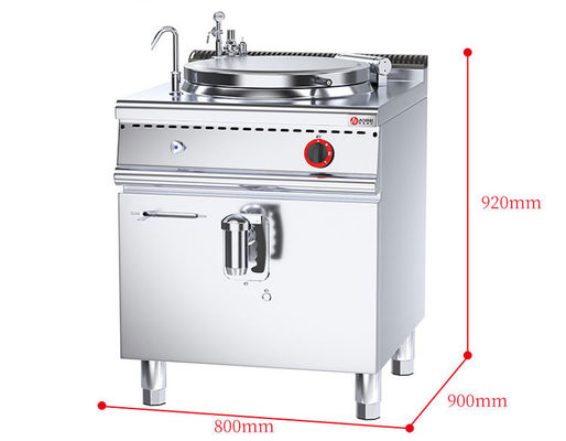 800*900* 850 70 MM Suppekessel für Lebensmittelindustrie-Ausrüstung in gewerblichem Kochtopf