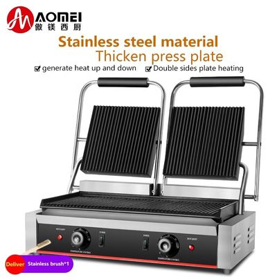 Teile für gewerbliche elektrische Grills mit klebstofffreier Kochfläche und 220-Volt-Stromversorgung