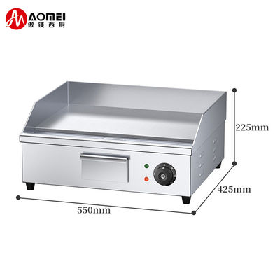 Küchengeräte Elektrogrill und Elektropfritter aus Gusseisen für Teppanyaki-Grill