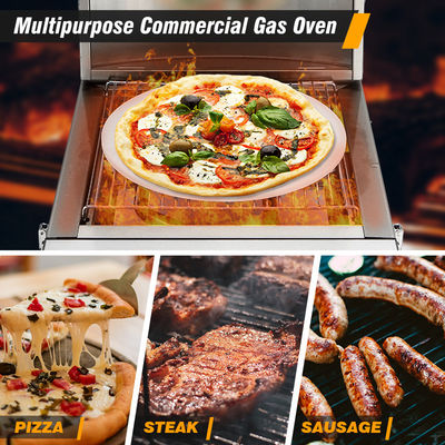 Köstliche Pizza Outdoor Abenteuer Maschinen Funktion Backwaren