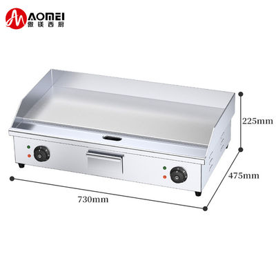 Elektrische Grillmaschine mit Edelstahlkonstruktion und Temperaturregelung