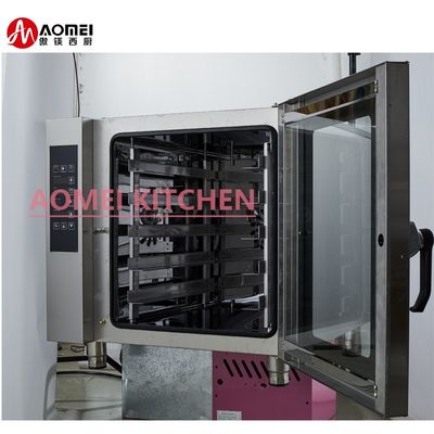738x850x620mm Warmluftkonvektionsofen 5 Schichten mit Dampffunktion