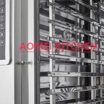 738x850x620mm Warmluftkonvektionsofen 5 Schichten mit Dampffunktion