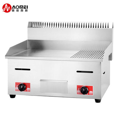 11.5kW Schutzgehäuse Edelstahl Gasburger Grill mit 1/3 gegrabener Arbeitsplatte