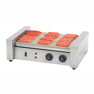 550x250x180mm Erweiterte kommerzielle CE-Zertifikat 5 Rollen Hot Dog Grill