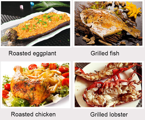 Hochgeschwindigkeit Niedrigenergie 30kg Salamander Grill / Roaster / BBQ-Ofen für Küchengeräte