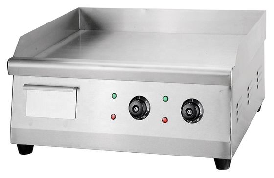 Edelstahl-Elektro-Flachpan-Gristel, kommerzieller Qualität, leicht zu reinigen und langlebig