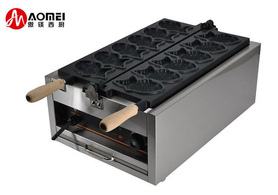 Portable Automatic Waffle Maker AO-1101A Edelstahl Elektrische Grill Bäckerei Maschine