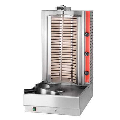 Kommerzielle elektrische Shawarma-Maschine mit Edelstahl-Körper und 220-240V-Leistung