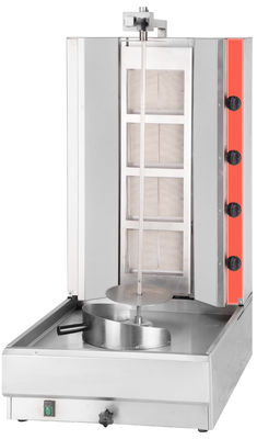 Kommerzielle elektrische Shawarma-Maschine mit Edelstahl-Körper und 220-240V-Leistung