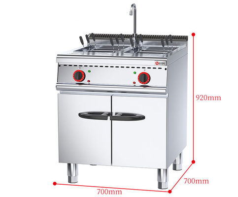Einfache Bedienung Maschine zur Herstellung von Nudeln mit 700*700*920mm Schrank Vorteil